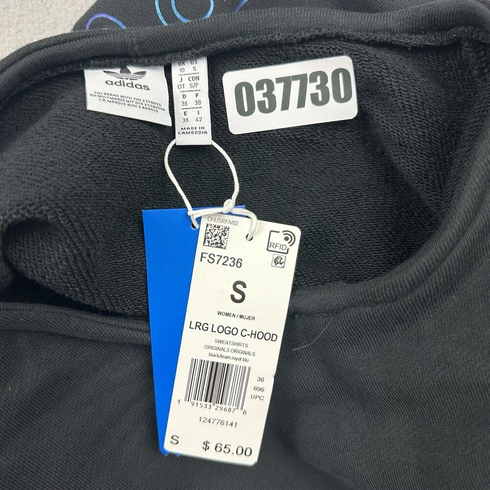 adidas sweatshirt size