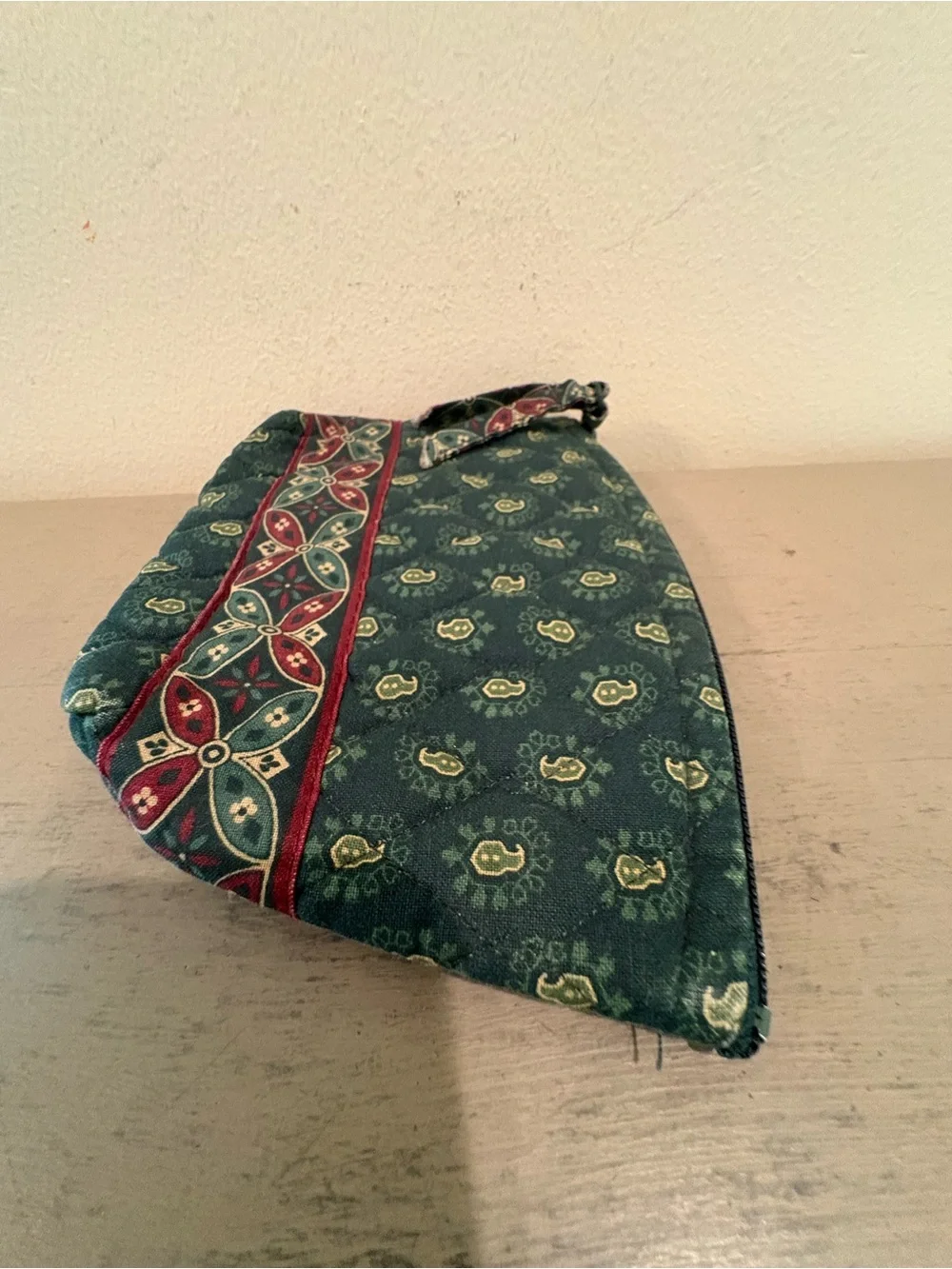 Vera Bradley quilted green
