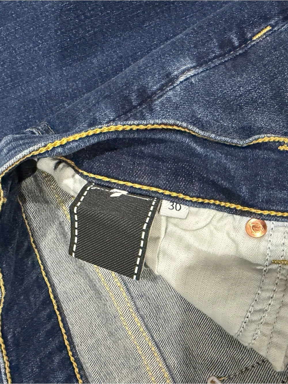 7 For All Mankind dark blue