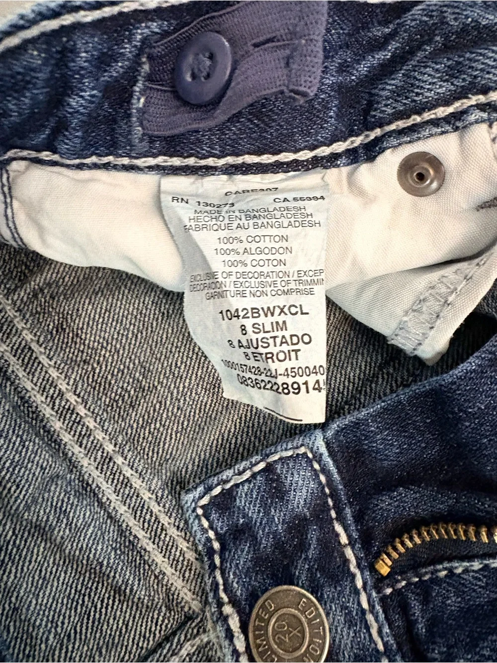 Wrangler classic blue