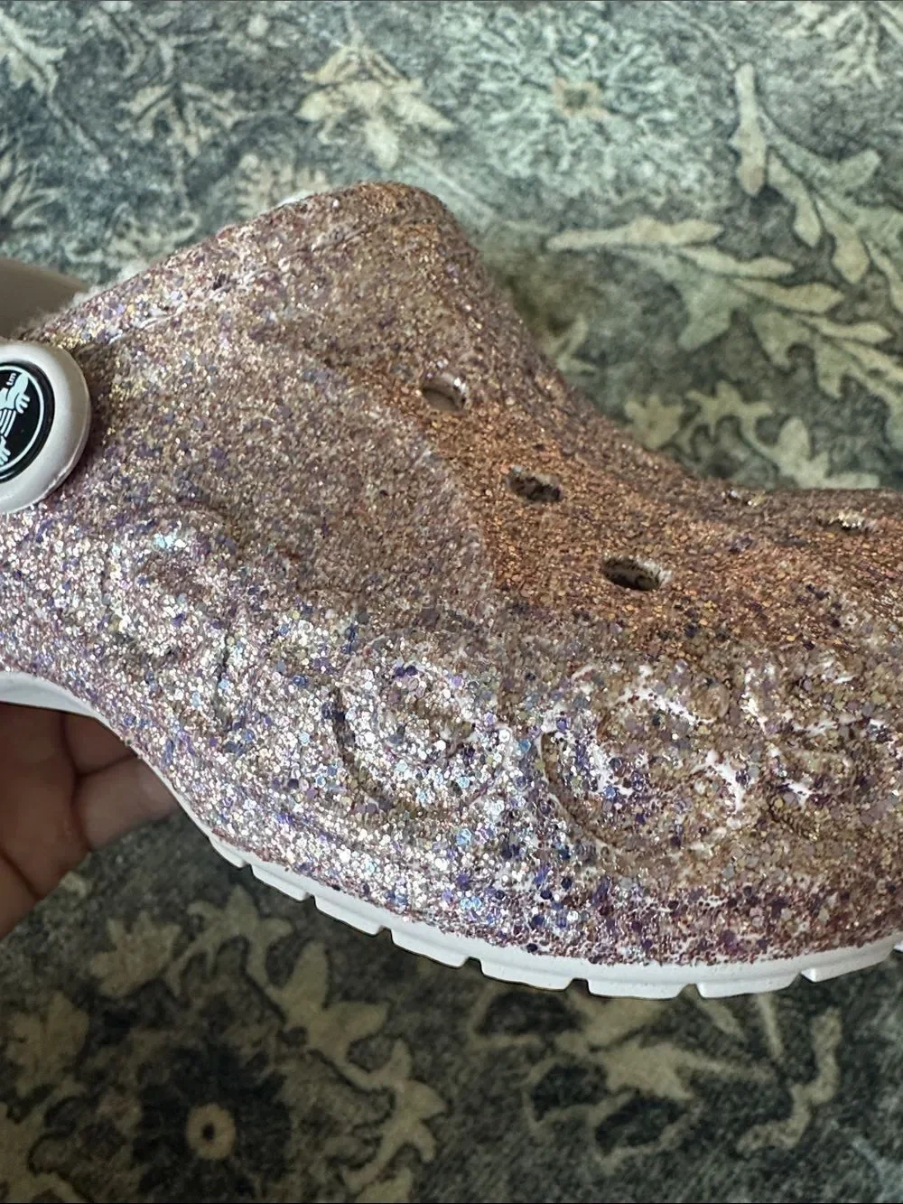 CROCS comfortable glitter