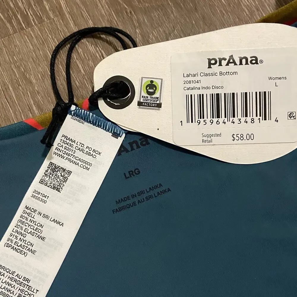 Prana new tags