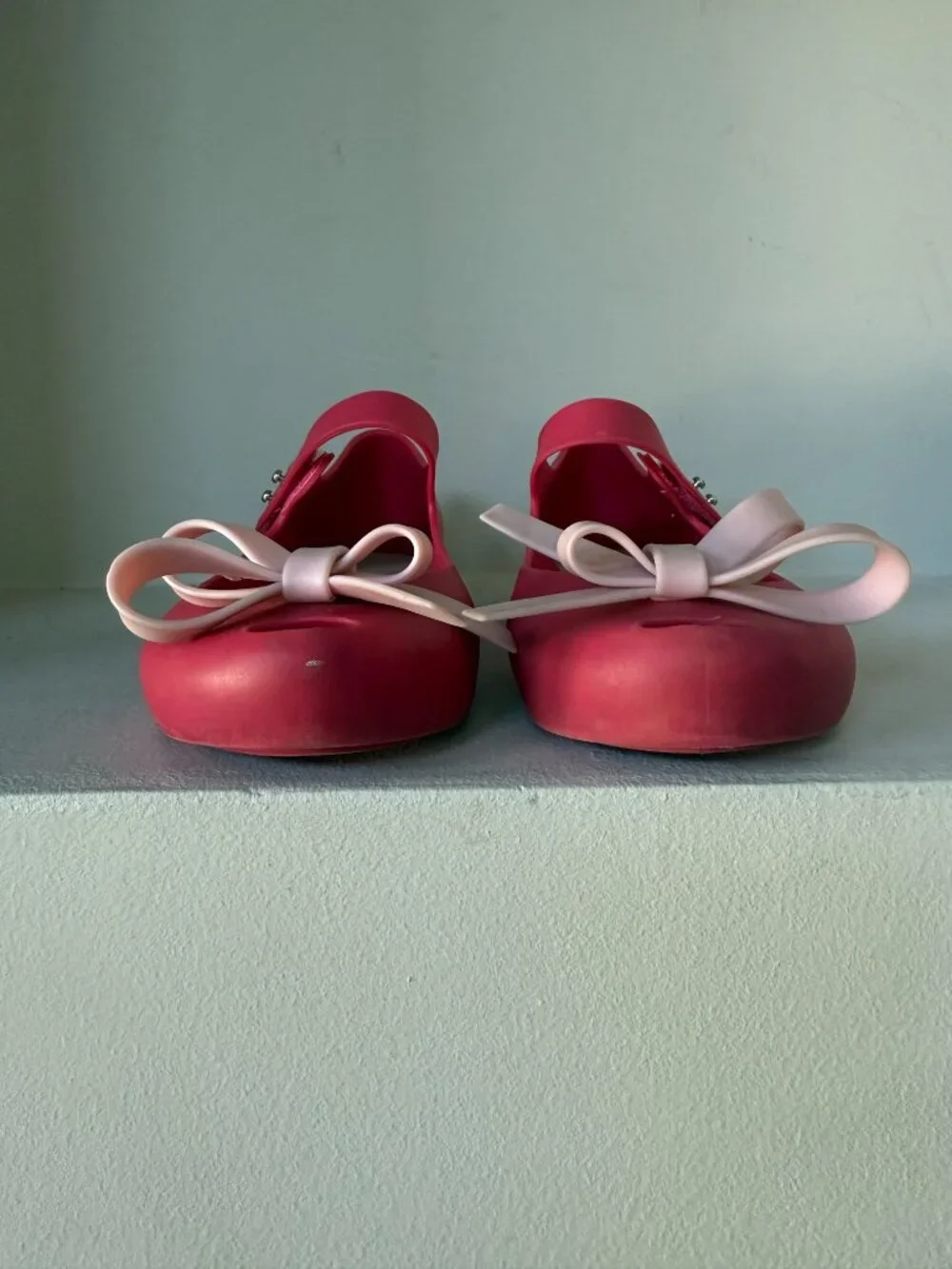 Mini Melissa birthdays flats clearly