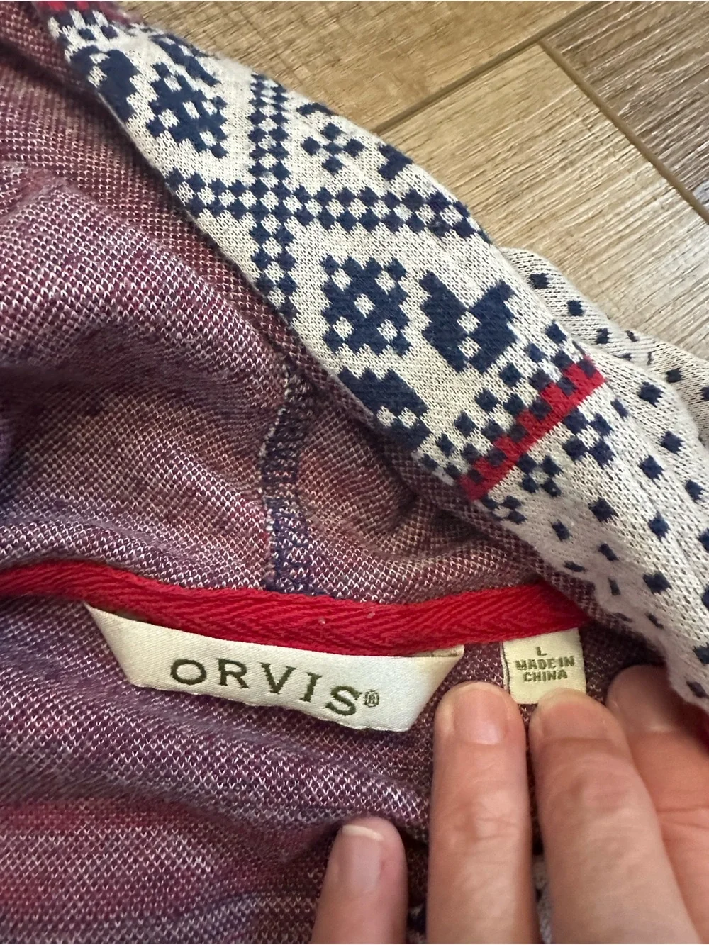 Orvis image shows