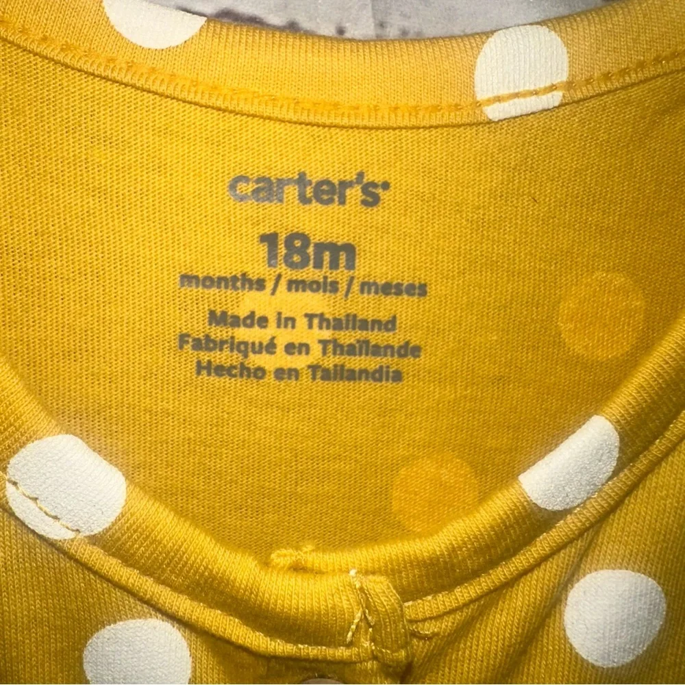 Carters carter yellow