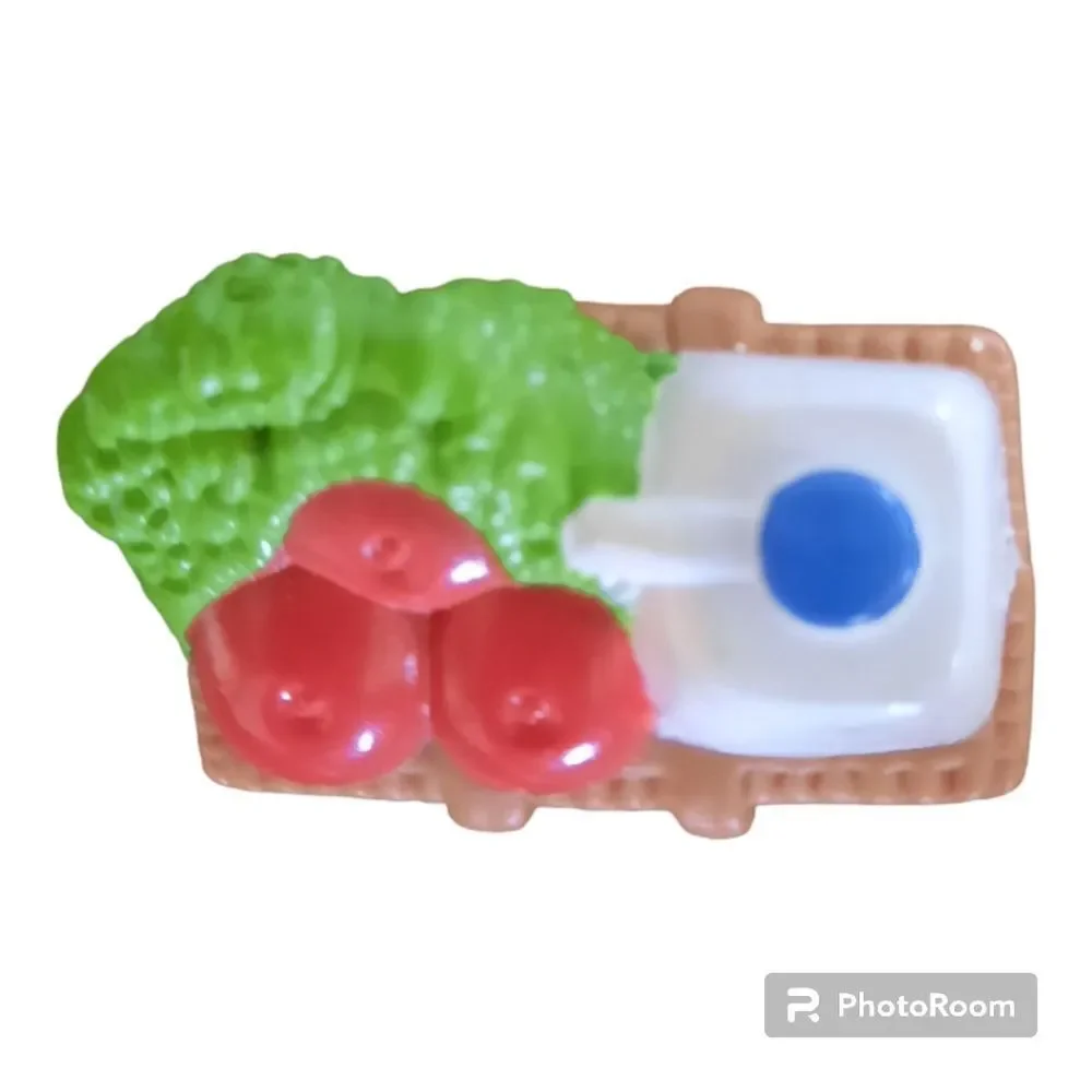 Fisher Price Loving Family Dollhouse Brown Bag Groceries Kitchen Food