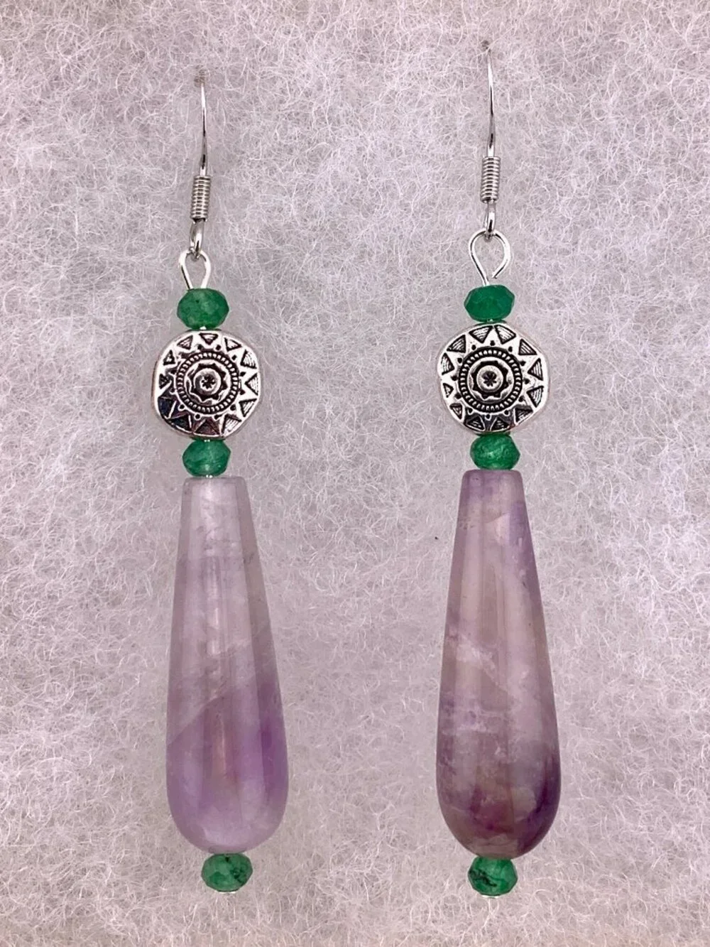 23 WILDWOOD ROSE amethyst green