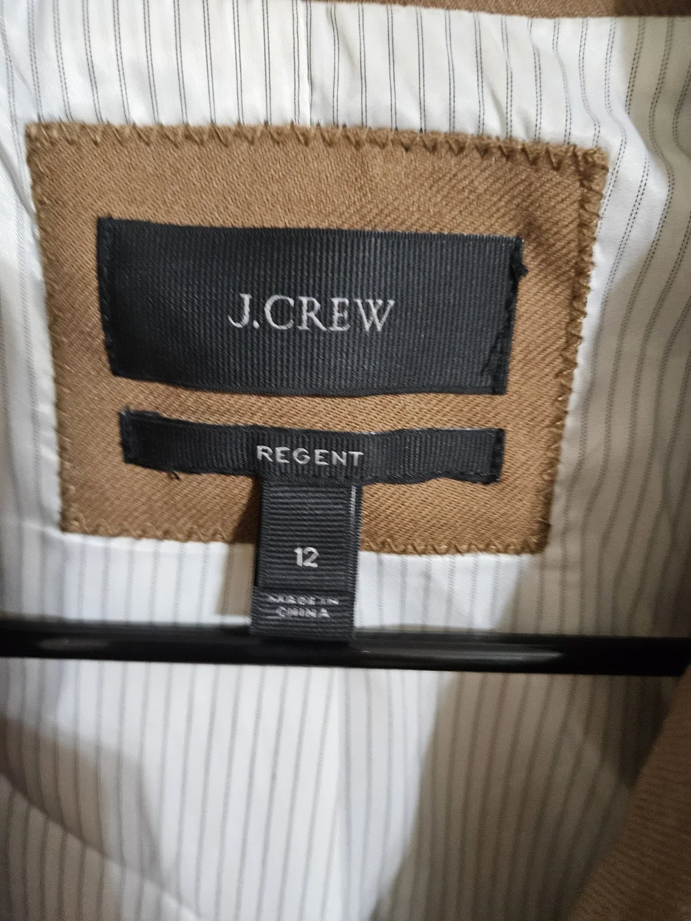 J. Crew uses size