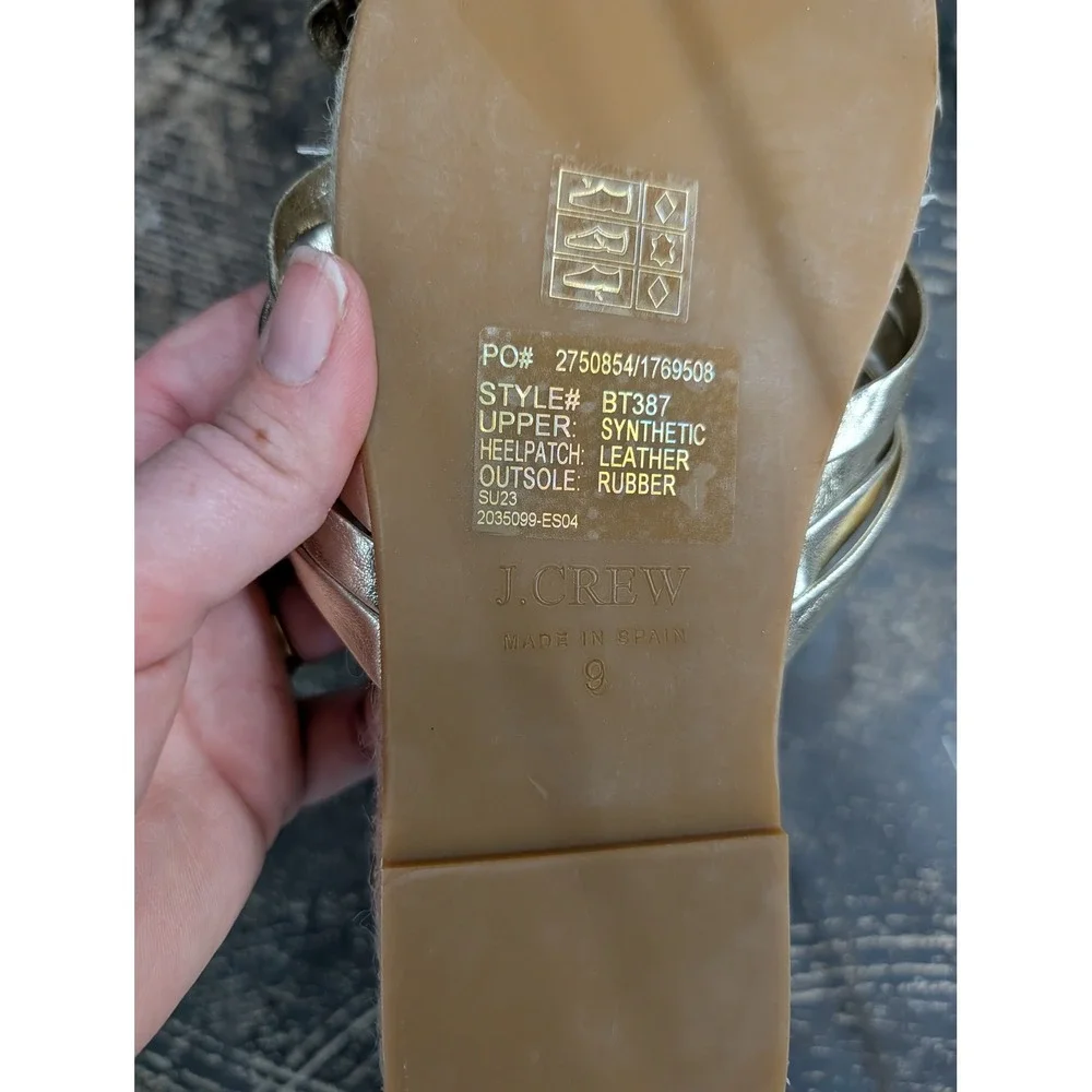 J. Crew Factory crew metallic