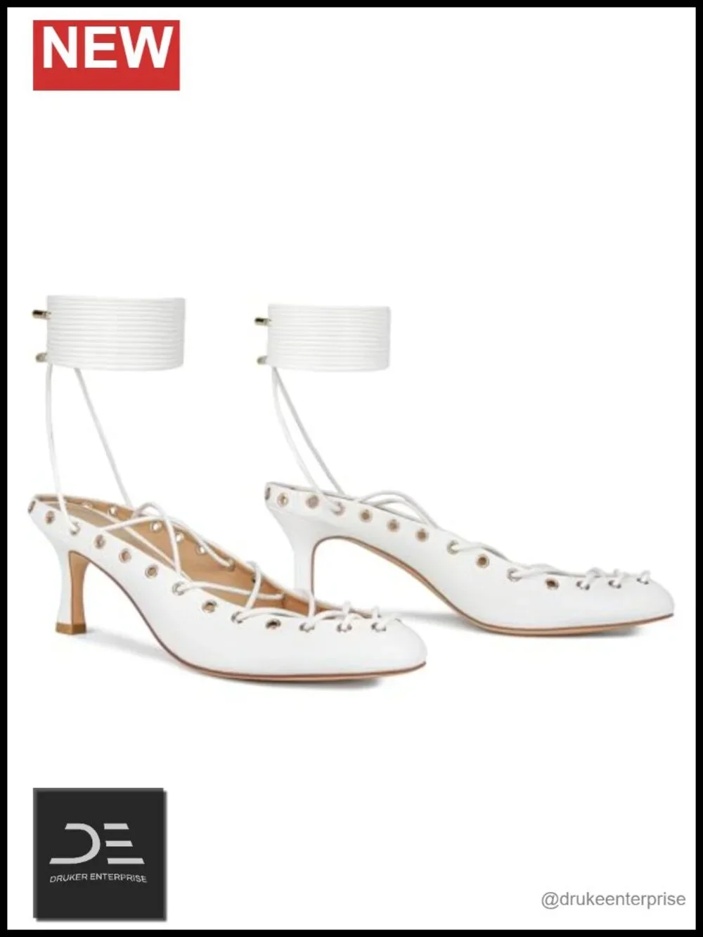 Kitten Heel Pumps Round Toe Ankle Strap Wedding Party Shoes