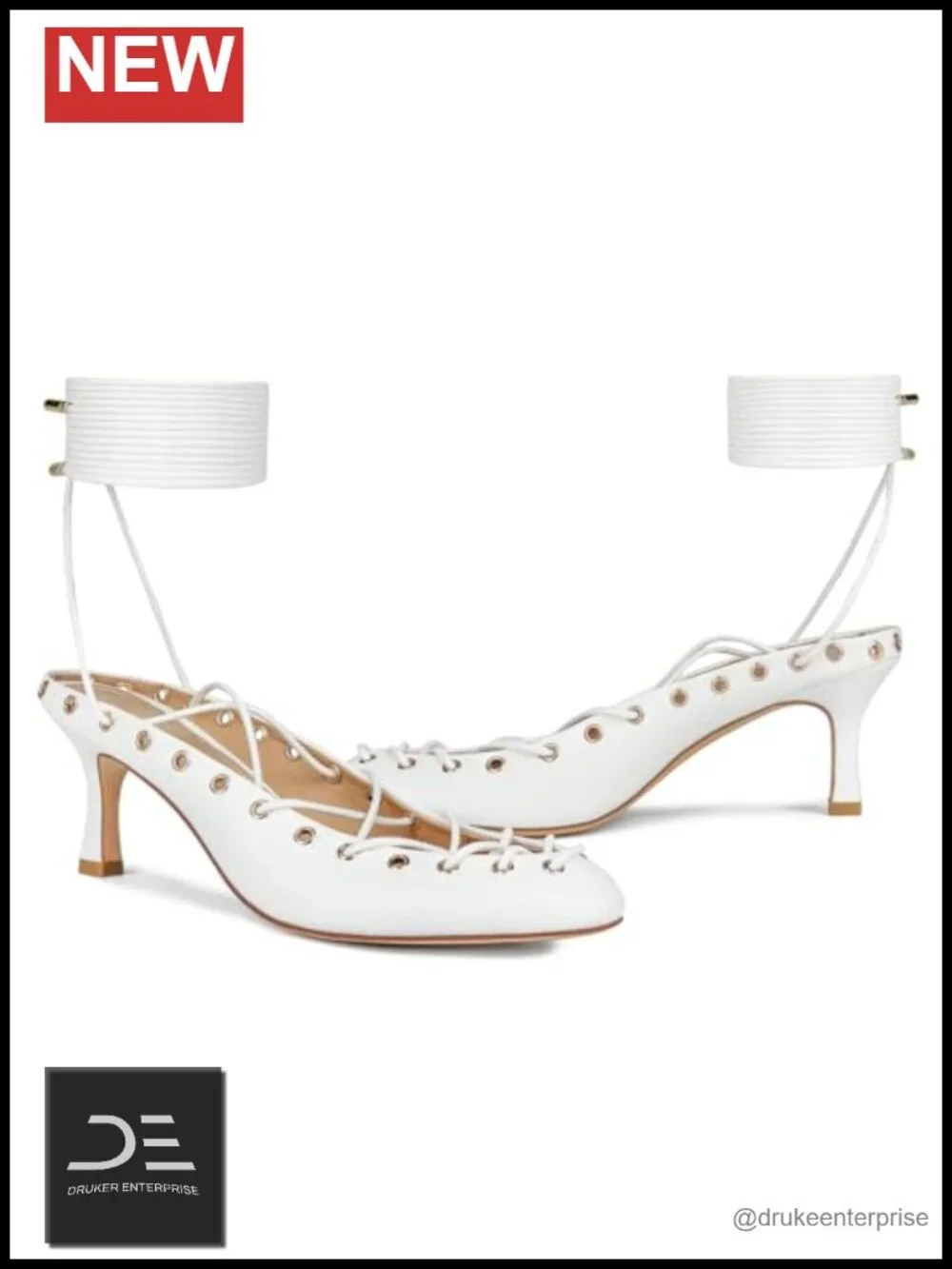 Kitten Heel Pumps Round Toe Ankle Strap Wedding Party Shoes
