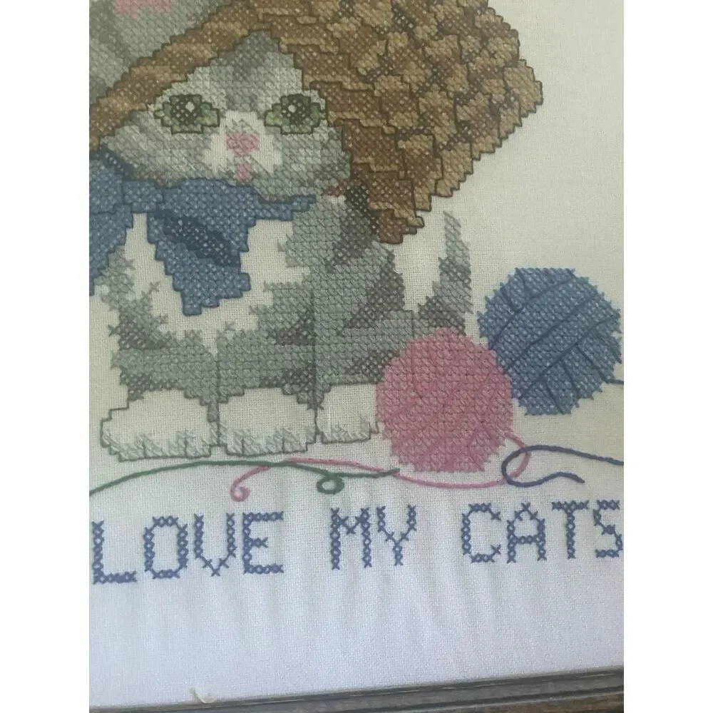 Handmade cross stitch