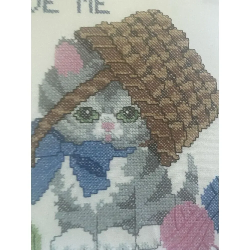Handmade cross stitch