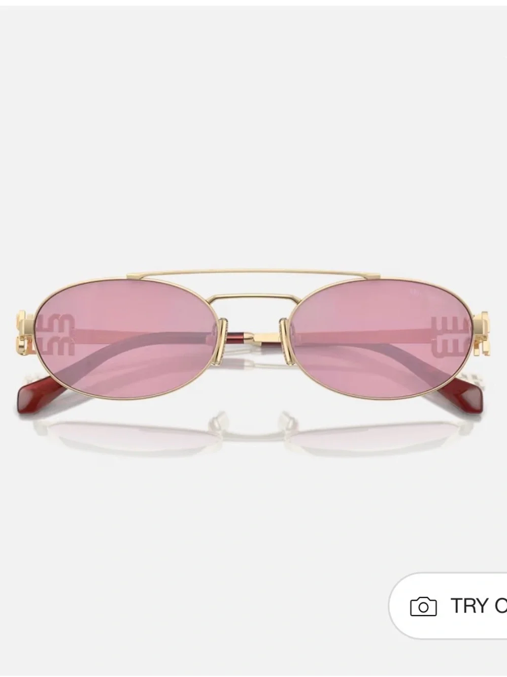 Miu Miu elegant gold