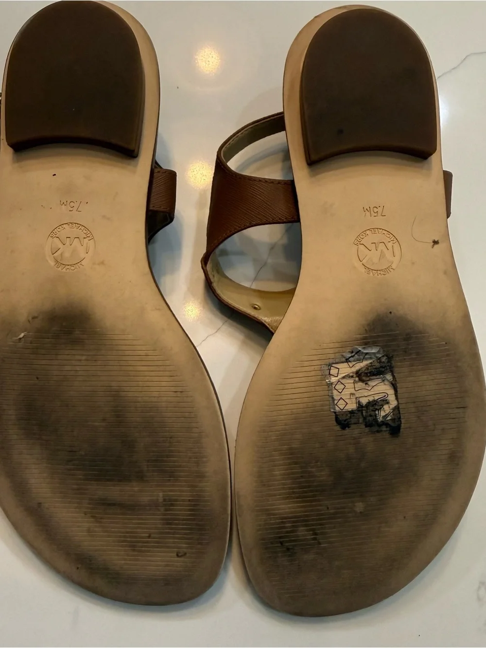 Michael Kors sandals cross