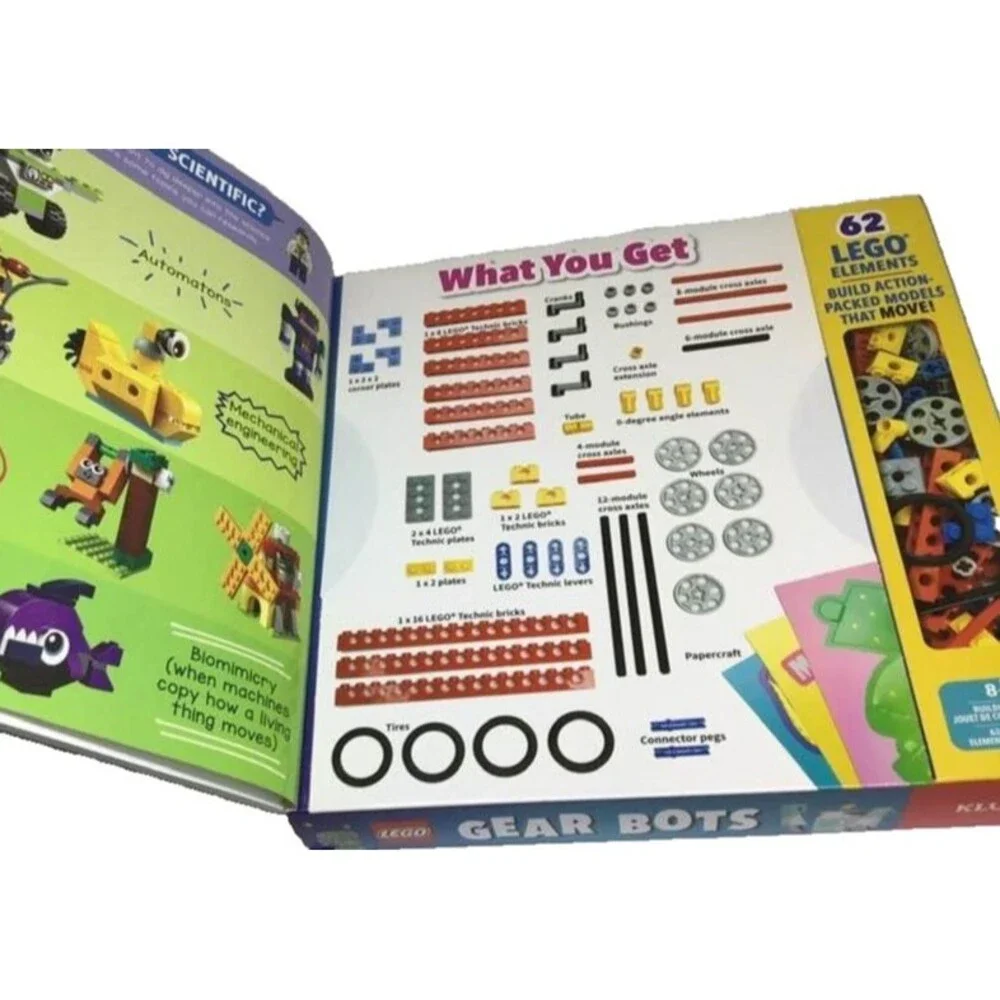Lego gear bots