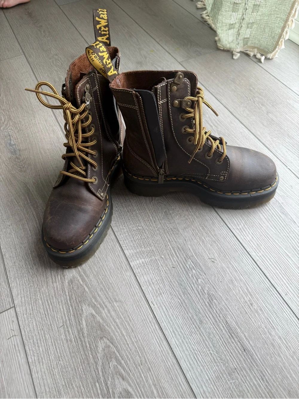 Dr. Martens Brown Jadon Archive Boots