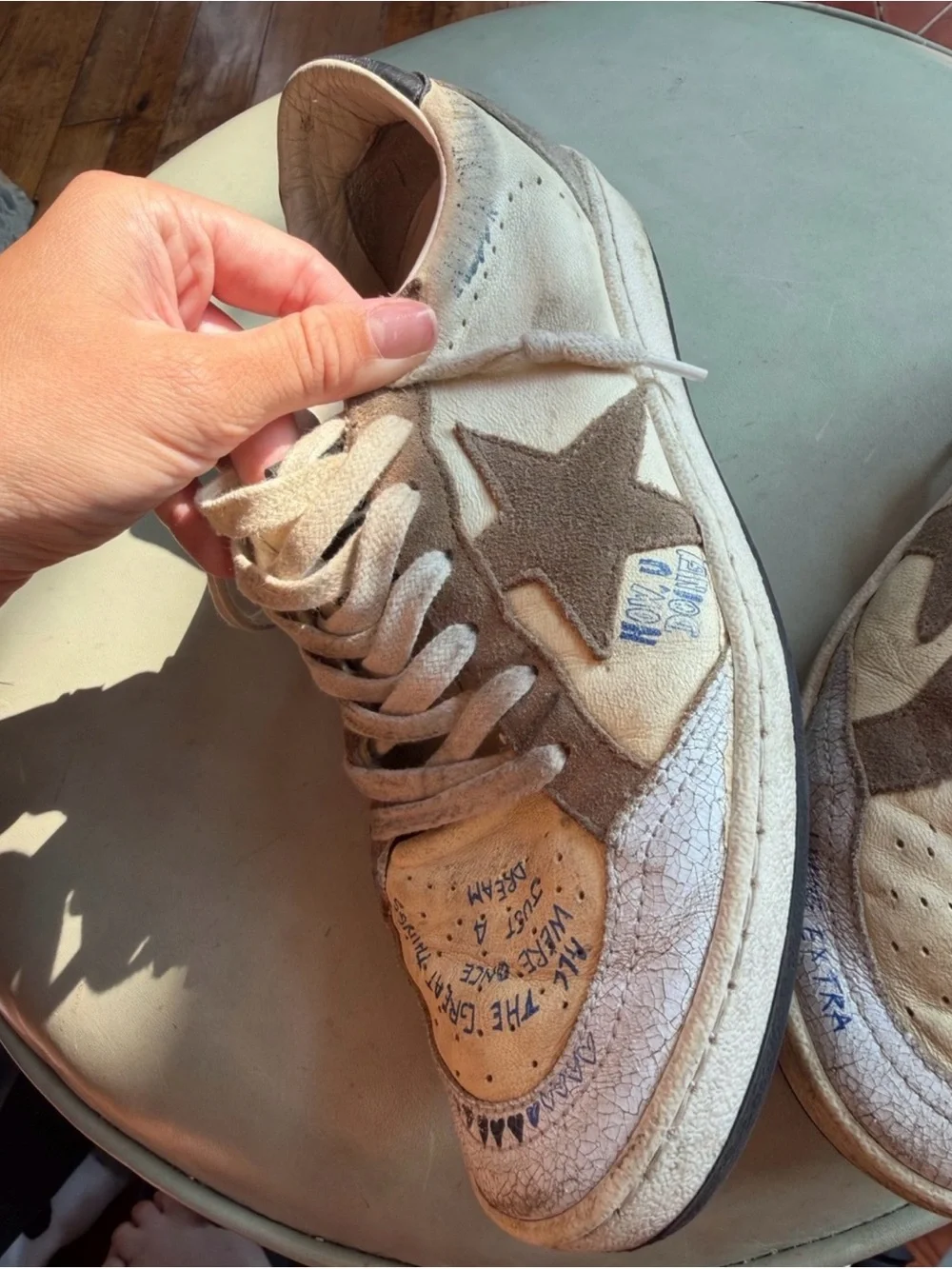 Golden Goose authentic golden