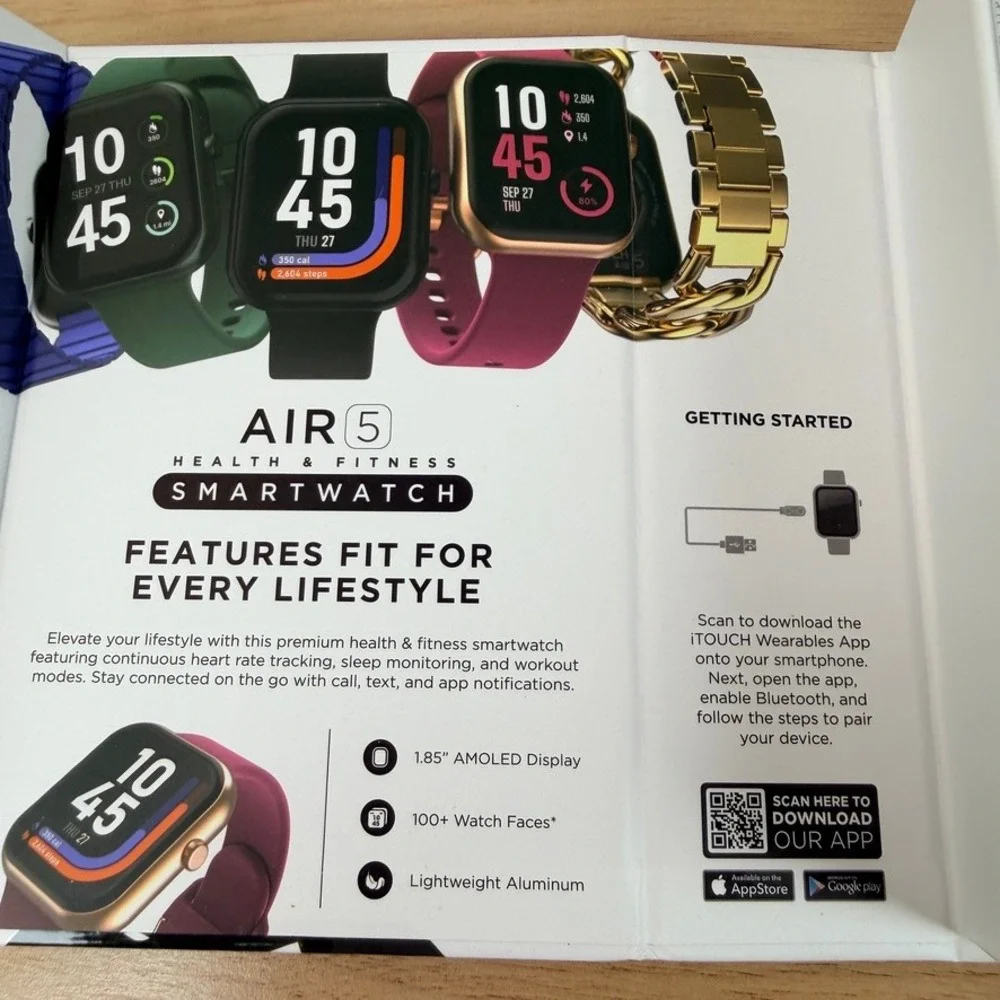 iTOUCH Wearables new sporty