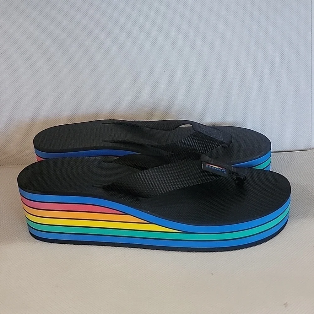 Rainbow they sandals