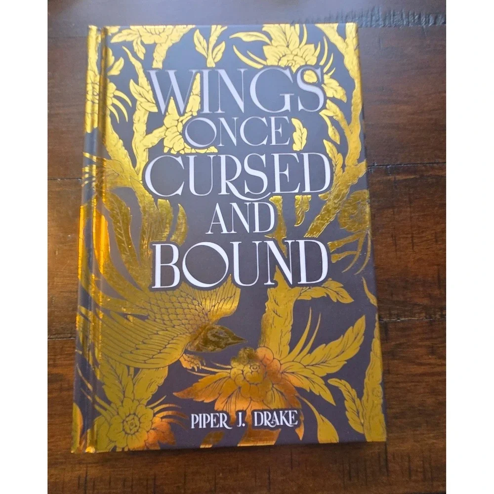 Wings Once Cursed and Bound Piper J Drake‎ Bookish Box Exl Luxe Edition Signed