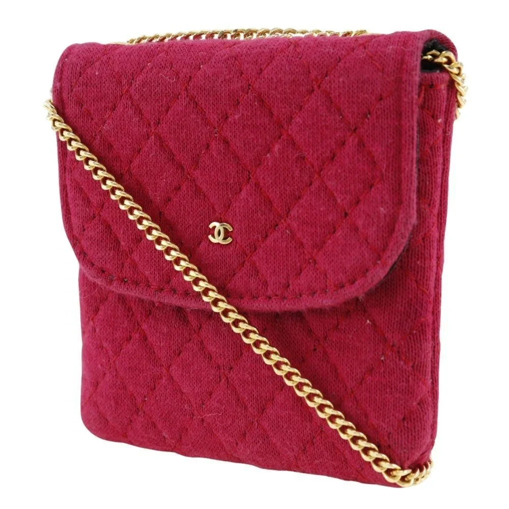 CHANEL pink shoulder