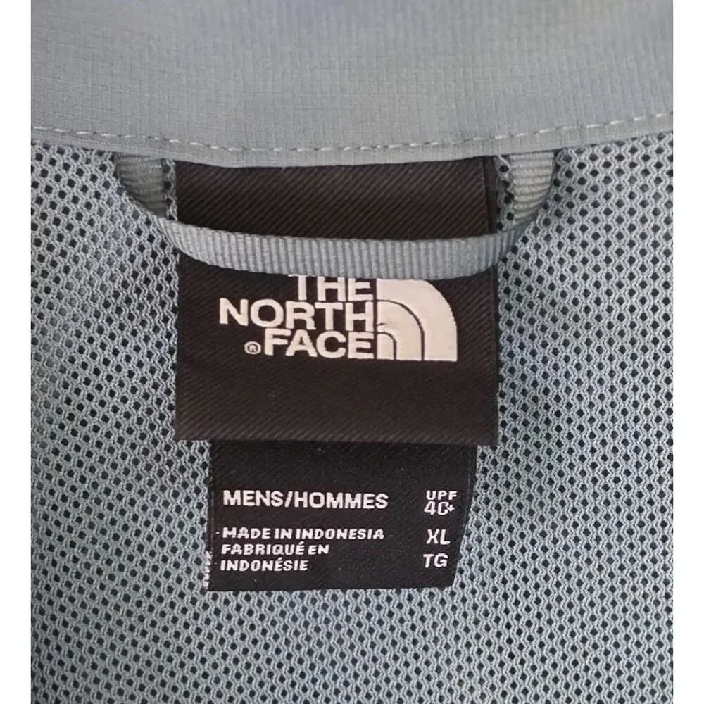 The North Face First Trail Men’s XL Shirt Snap Up Vented Outdoor Fishing UPF 40+