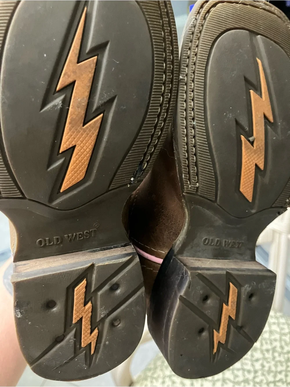 Old West brown leather