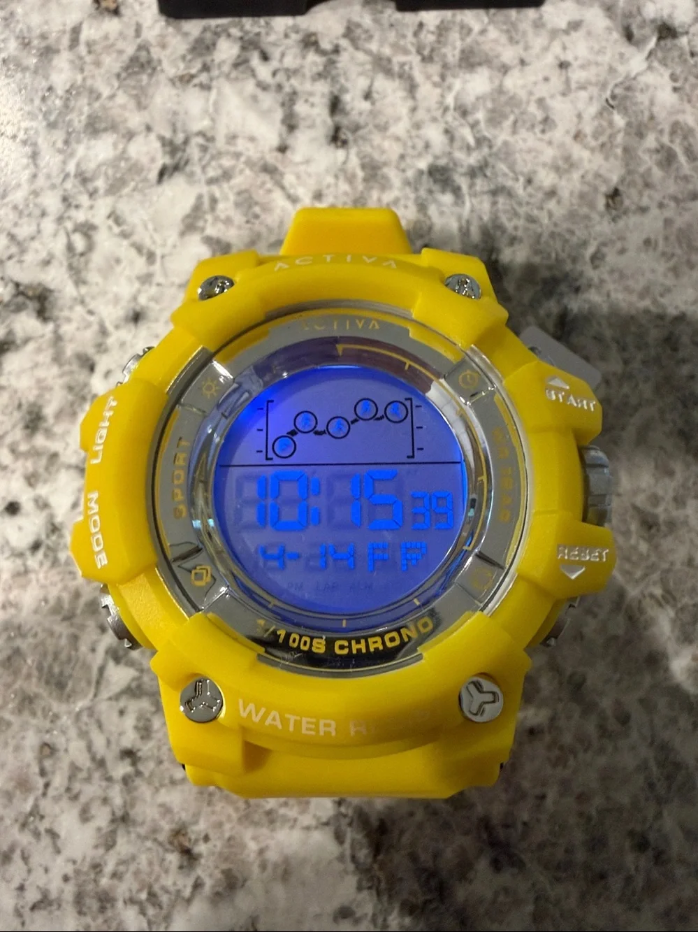 Activa x Invicta Digital Essentials 50 mm Yellow ACW8082-028
