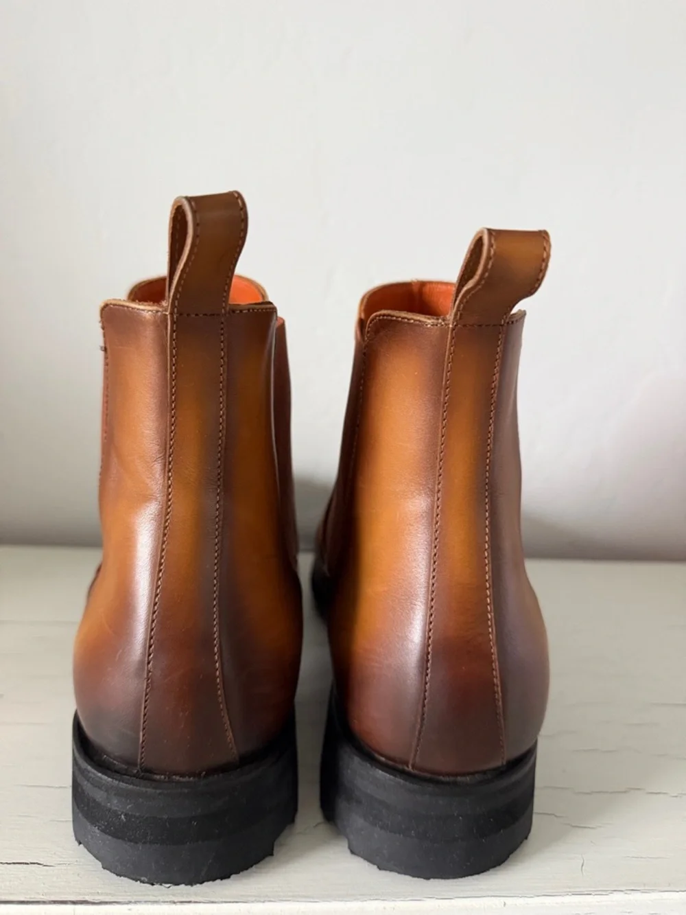 Stitched Leather stitched leather