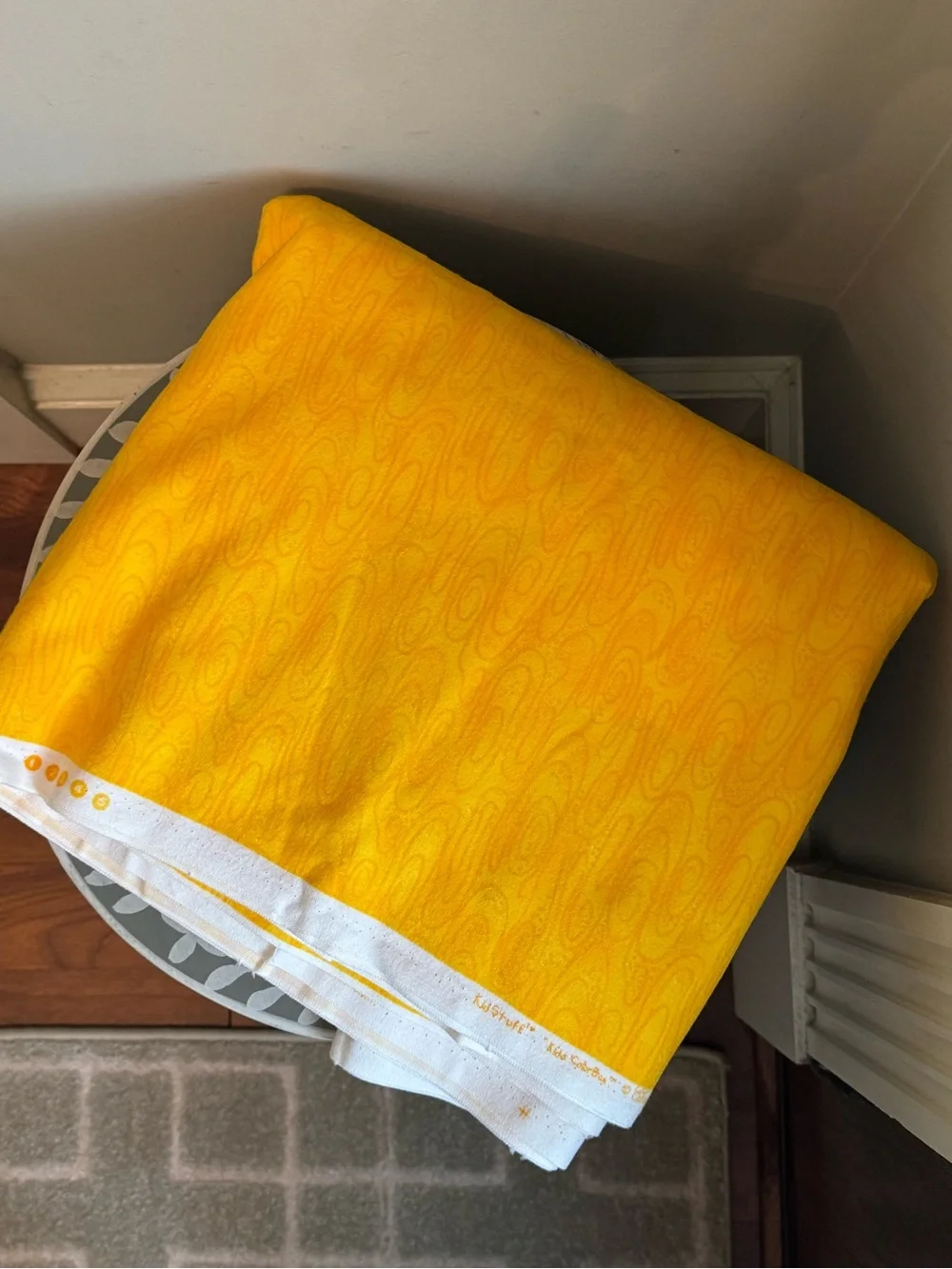 Yellow Cotton Flannel Fabric 5 Yards Colorbox by Cheri Strole