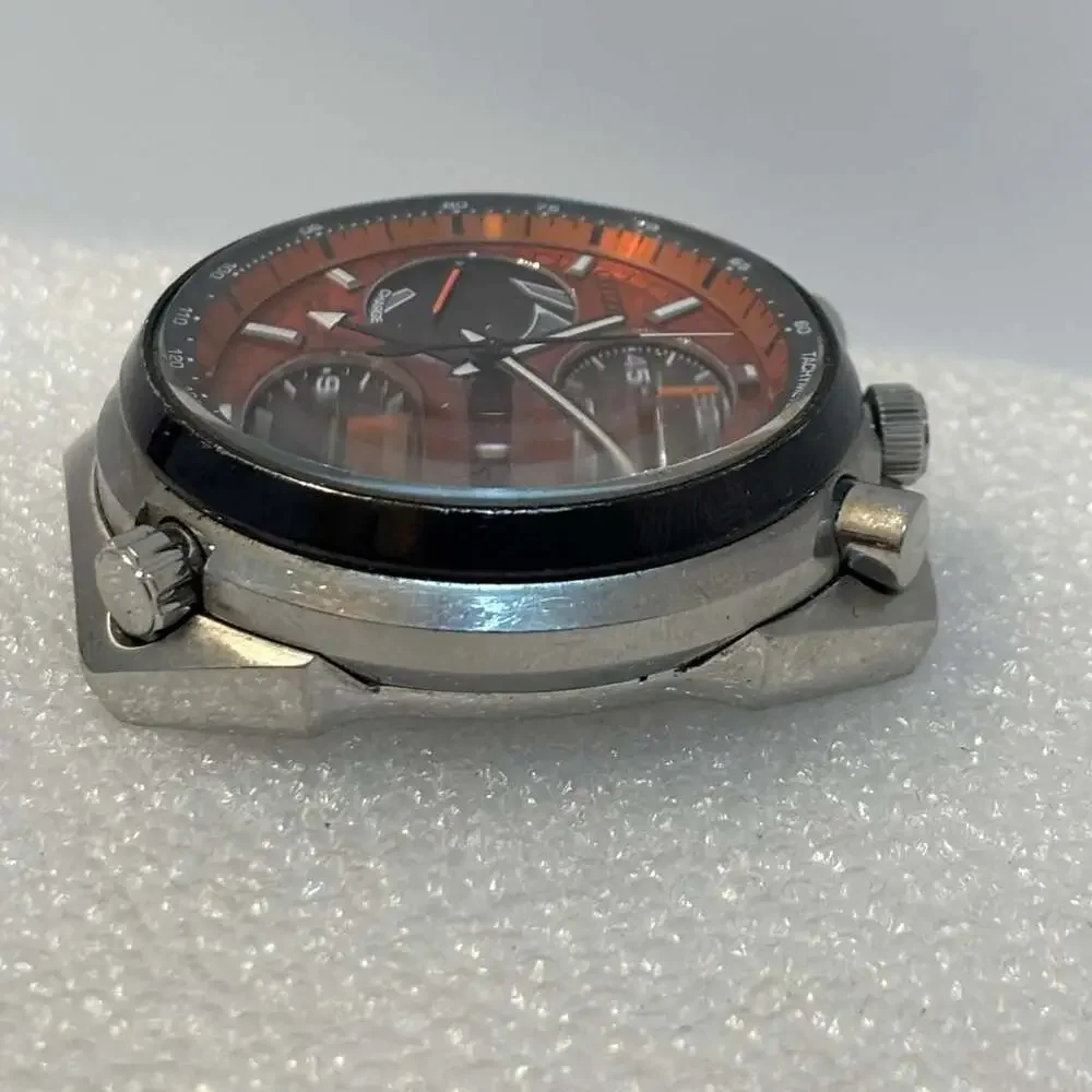 Citizen Promaster Tsuno Chrono Racer Bullhead Orange Dial AV0078-04X Watch Head