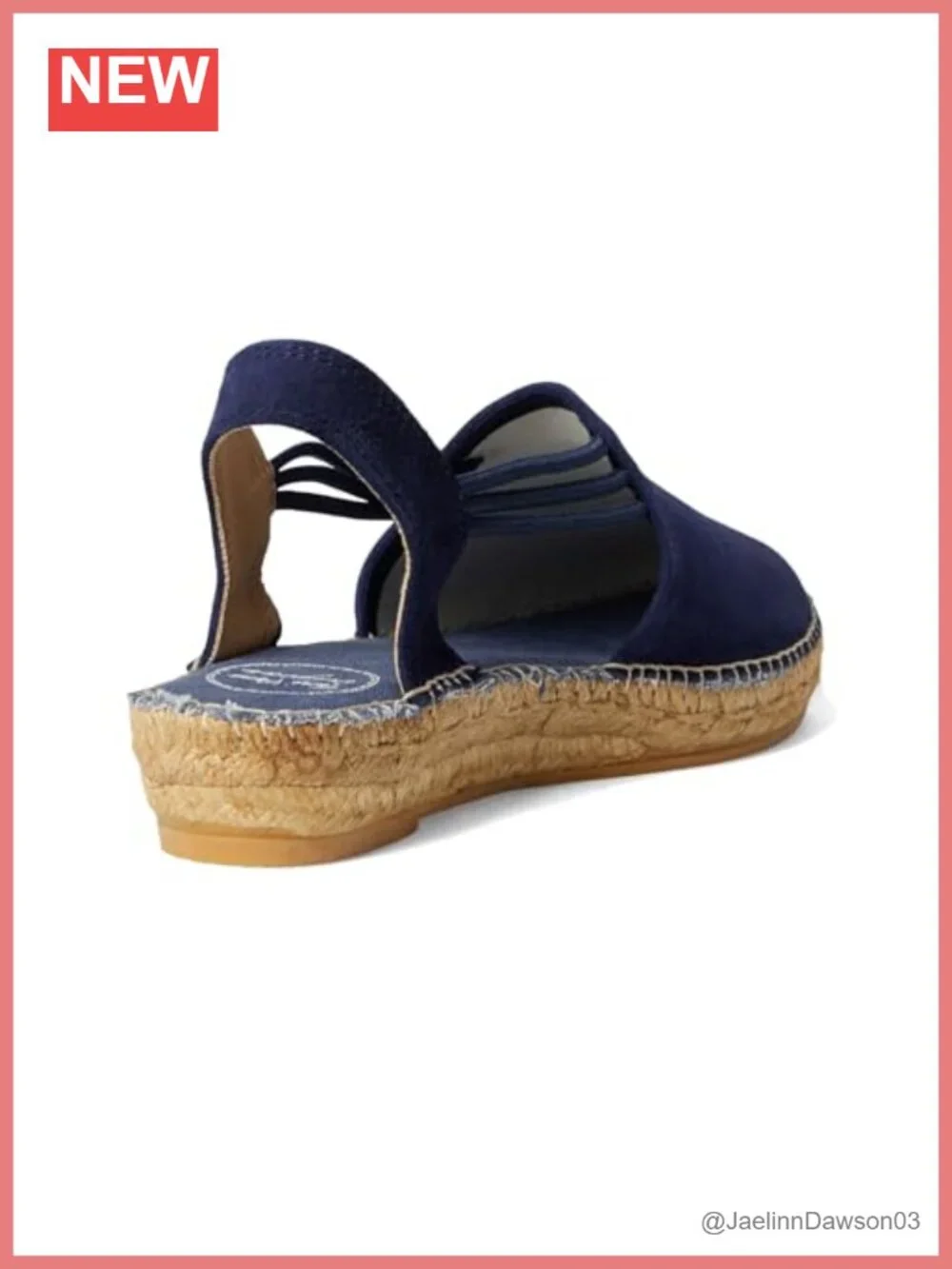 N/A espadrille style