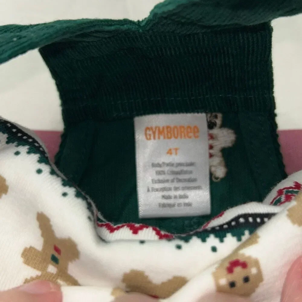 Gymboree gingerbread corduroy