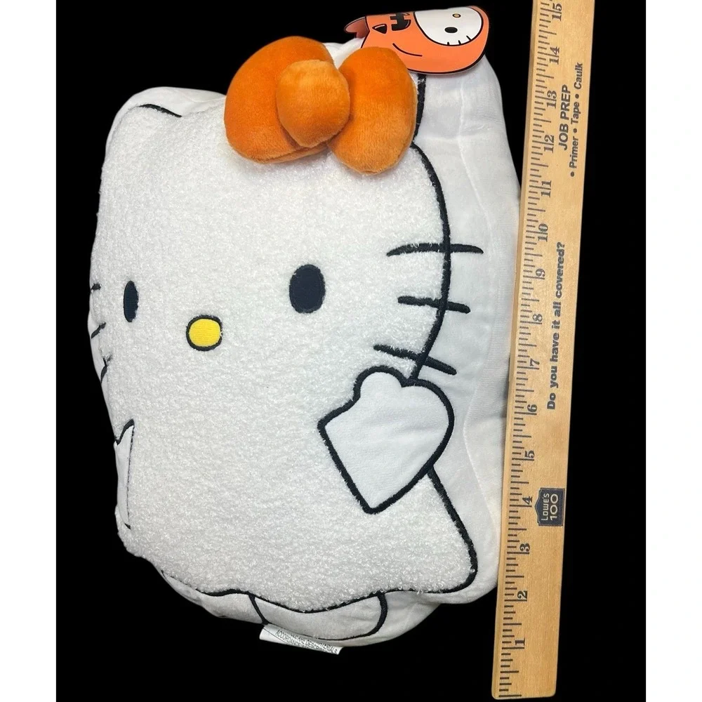 Hello Kitty Sanrio 2025 Halloween Ghost Pillow Plush 14