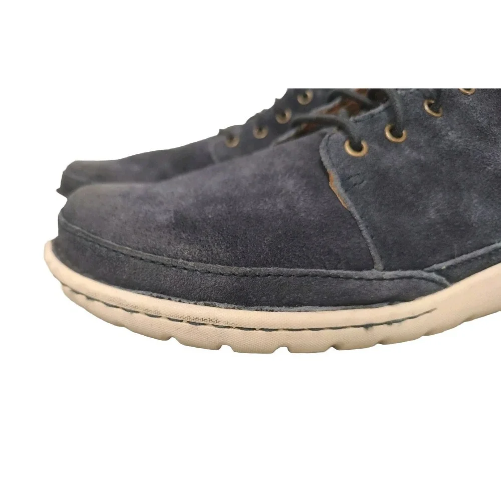 Born Nigel Mens Boot Size 11.5M Shark Blue SUEDE‎ H48332