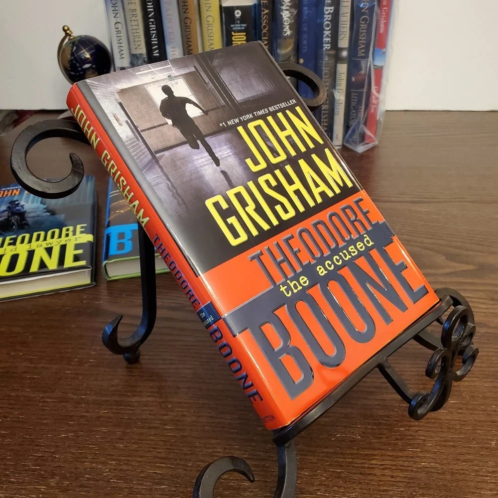 John Grisham Theodore Boone 3 Book Set HC Kids‎ Lawyer Accused Fugitive NEW