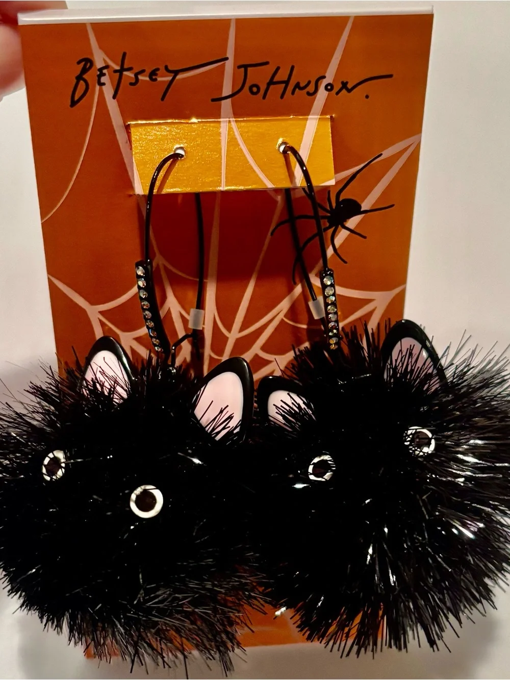 Betsey Johnson piper fuzzy