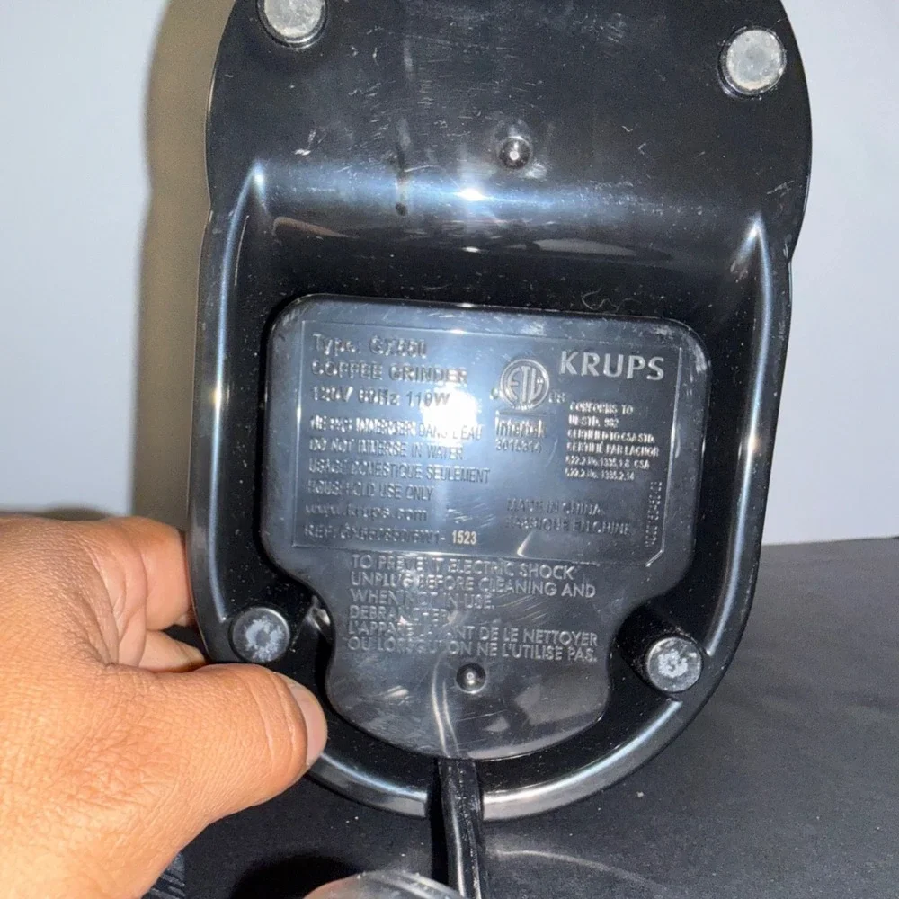 Krups motor base