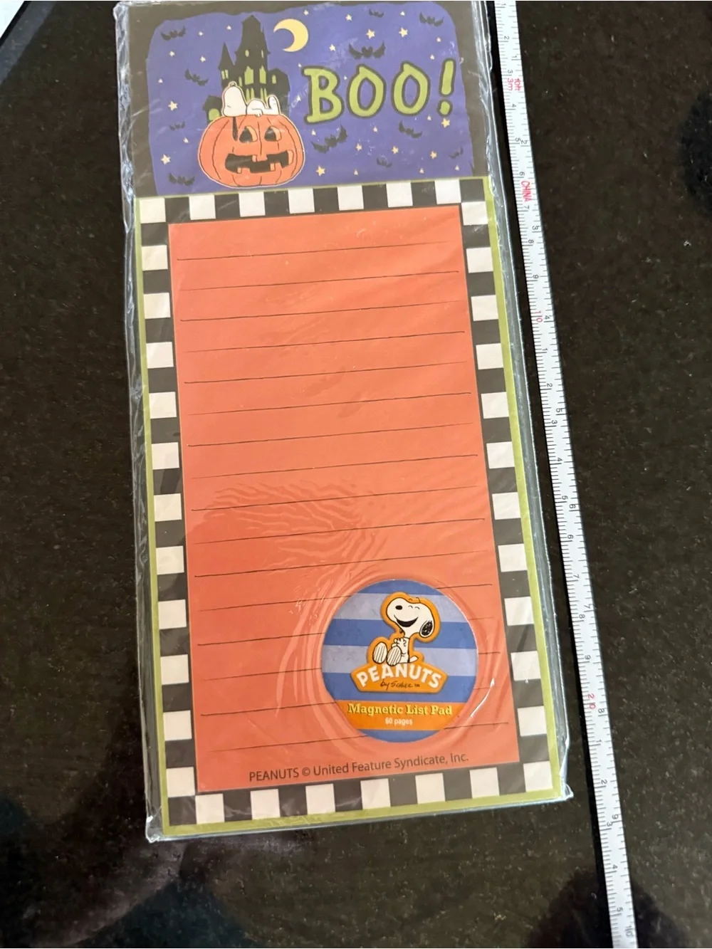 Peanuts note pads