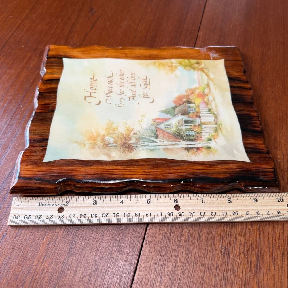 West Woodcraft vintage wood