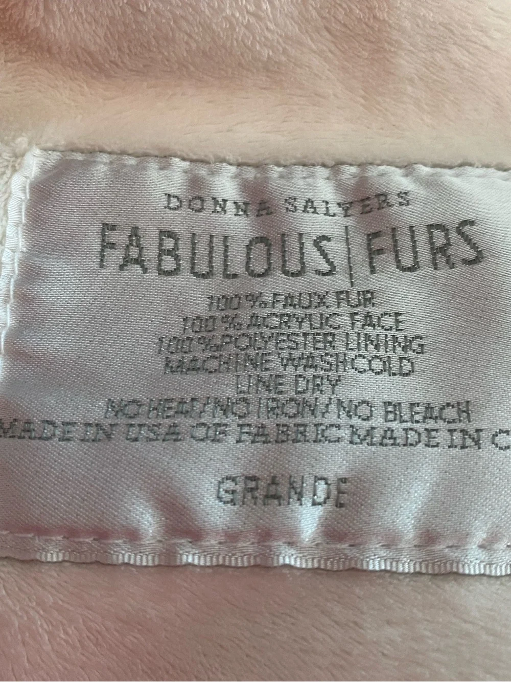 Fabulous Furs sumptuously soft