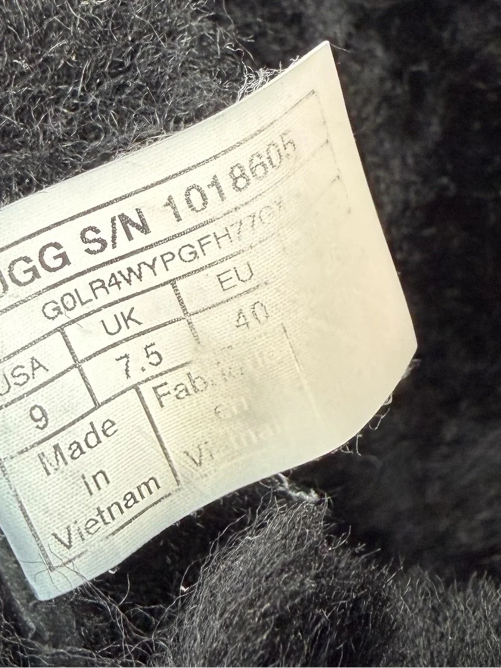UGG hard find