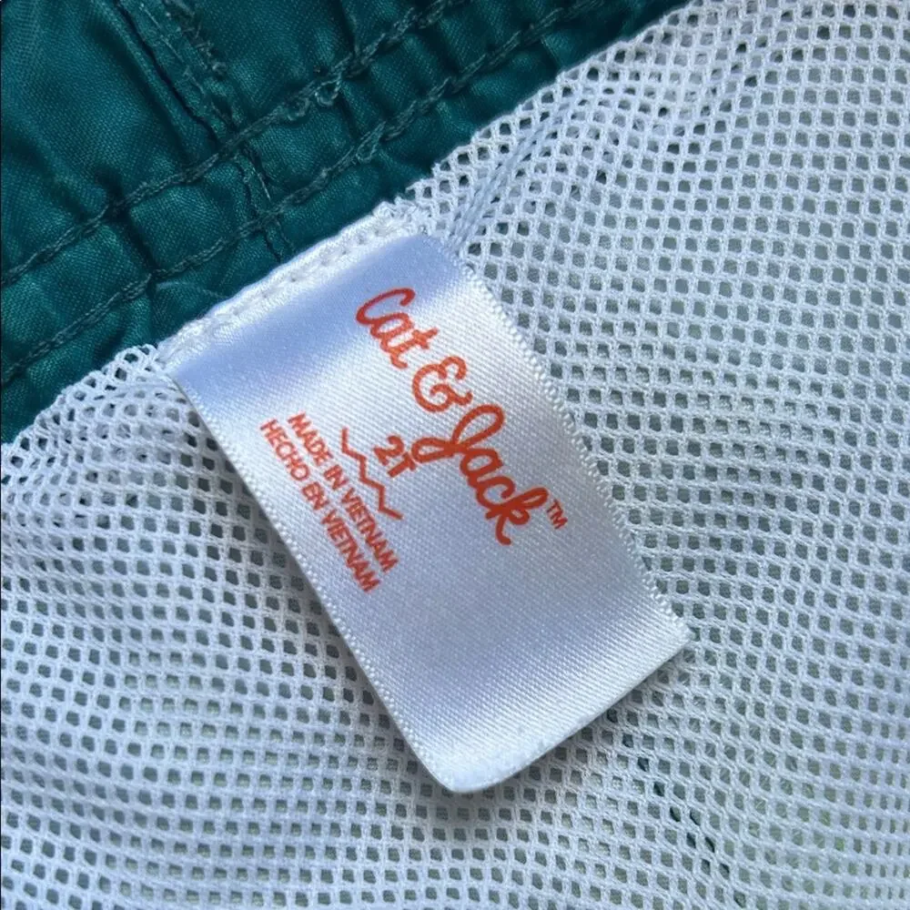 Cat & Jack design green shorts
