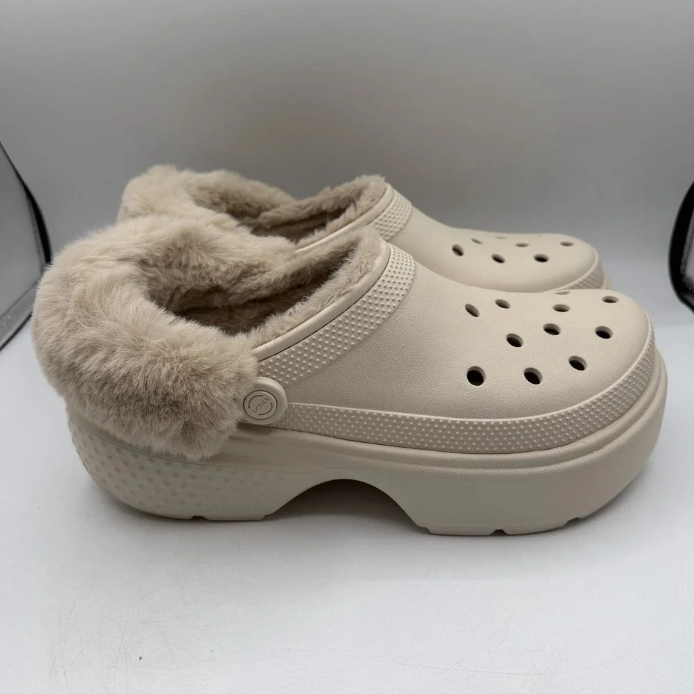 CROCS stomp lined