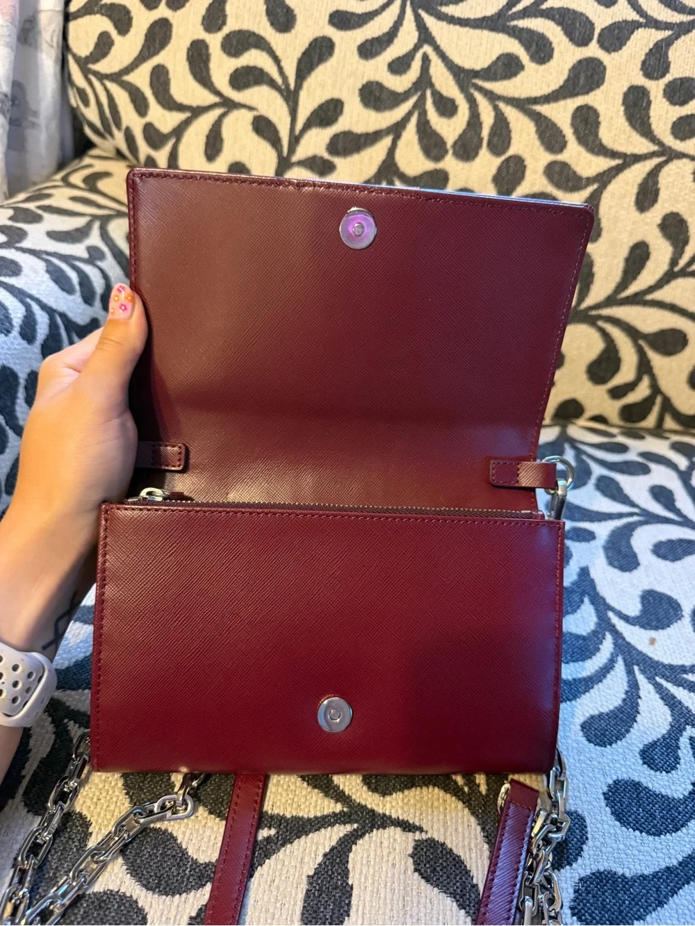 Tory Burch compact leather