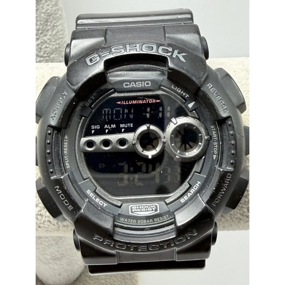 Casio G-Shock GD-100‎ New Battery Mod 3263 48MM 8.5