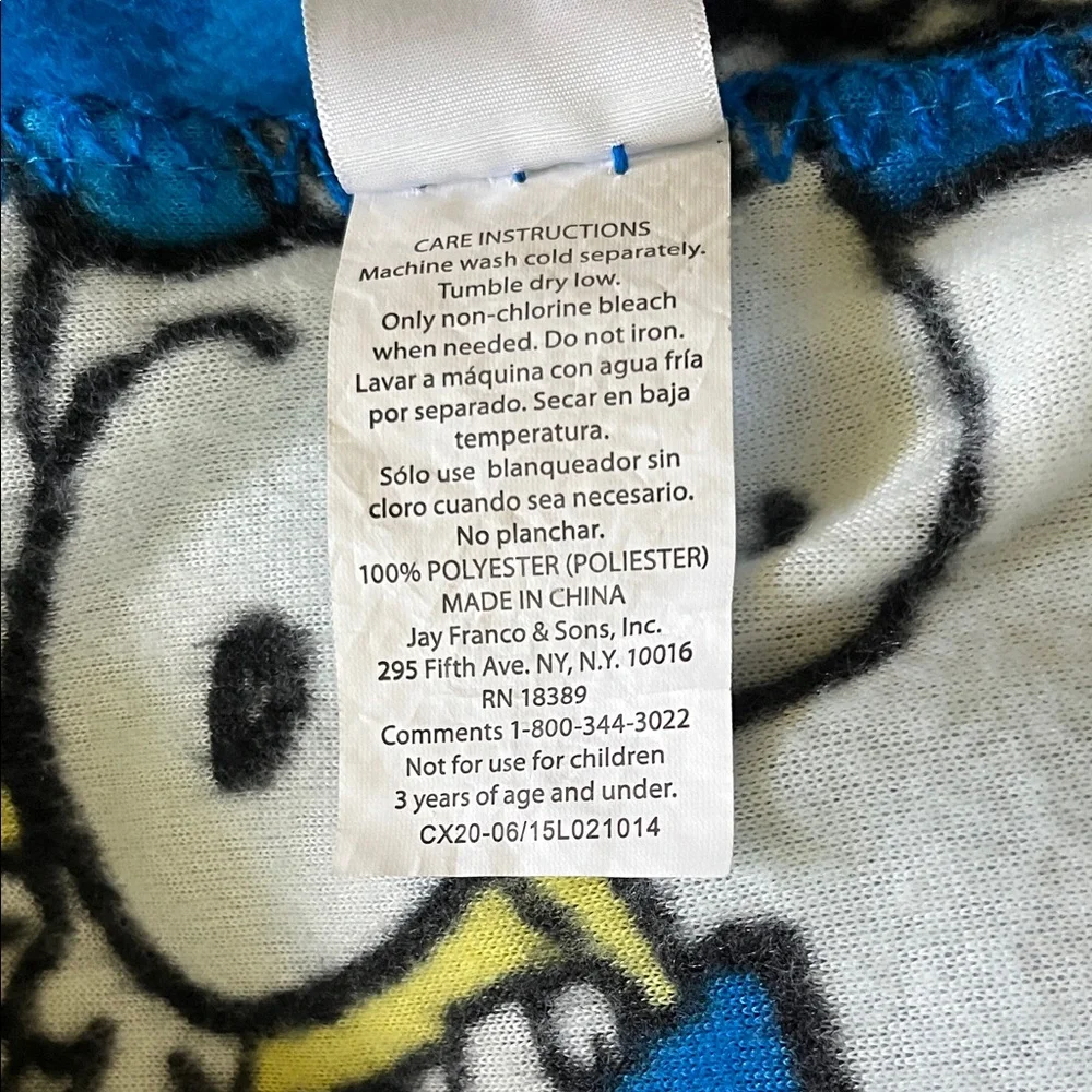 Peanuts soft blanket