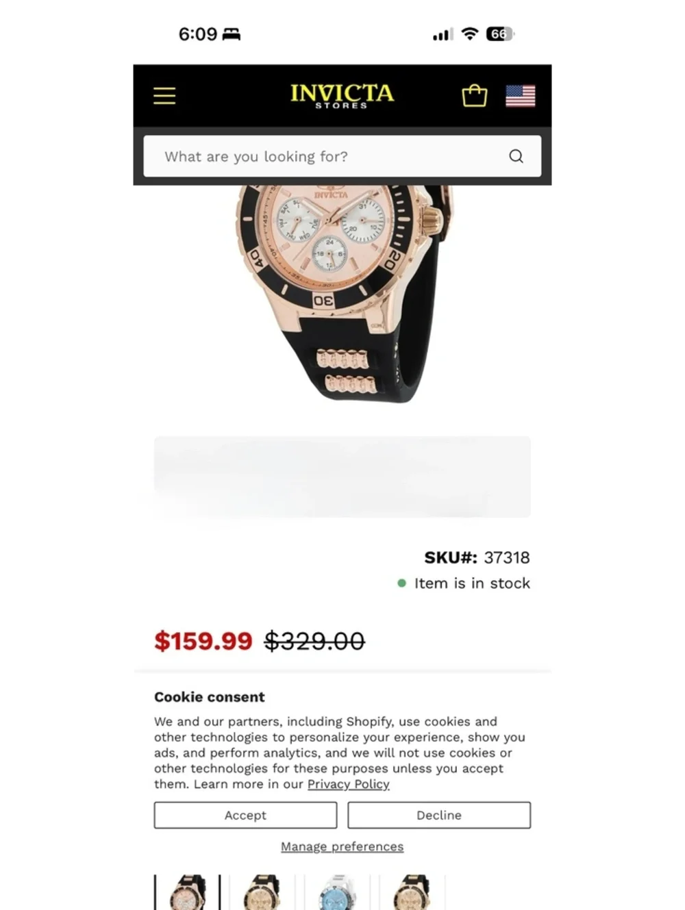 Invicta this aviator