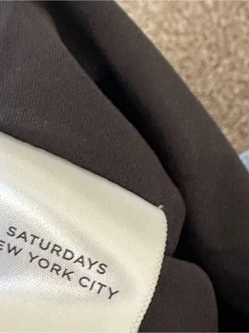 Saturdays New York City two tone